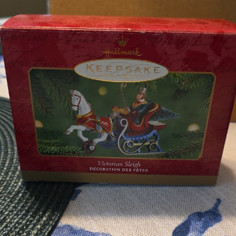 Hallmark Keepsake Victorian Sleigh by Ken Crow
